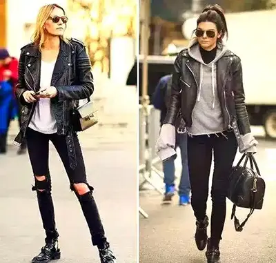 Diverse styles and matching inspiration for leather jackets