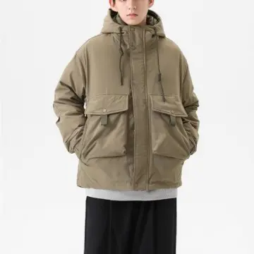 ZD 90/10 white down black puffer jacket