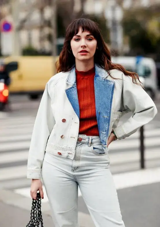 Don’t wear short jackets randomly, learn these “4” dressing ideas, stay fashionable, warm and make your legs look longer