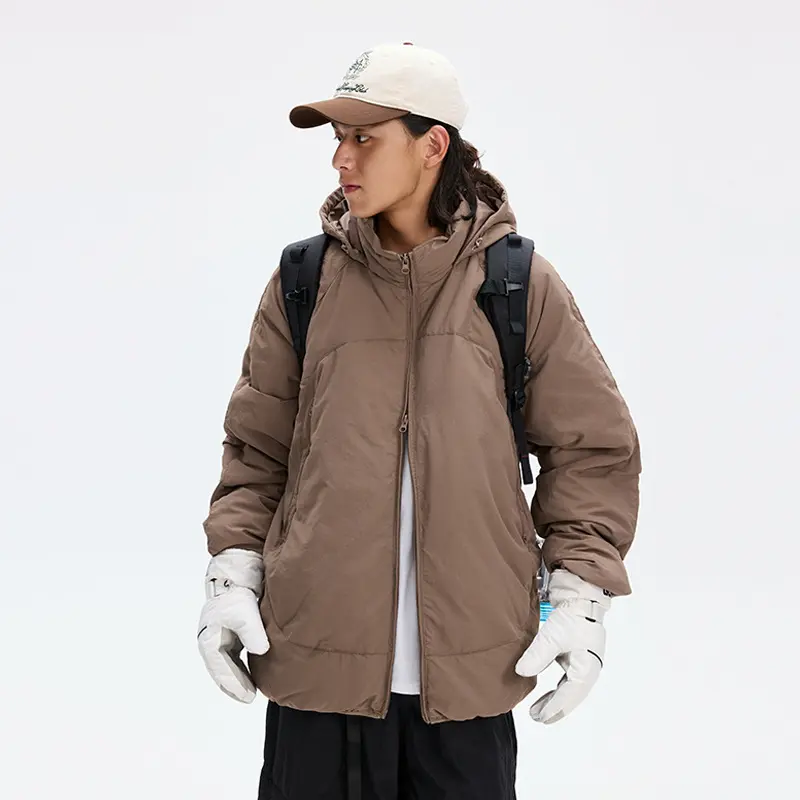 nylon detachable hood down jacket men.jpg