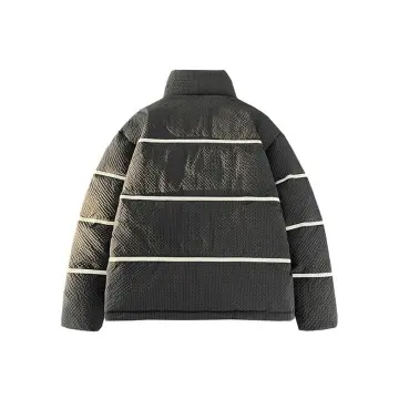 ZD stripes design down jacket men