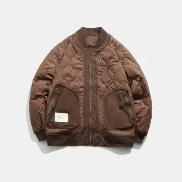 ZD big pocket light weight winter puffer jacket