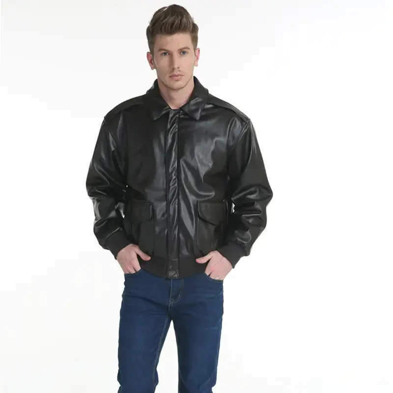 What material is used for men’s jackets?