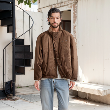 ZD stand collar men’s puffer down jacket