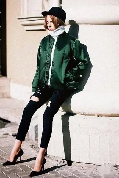 How to look good with a flight jacket