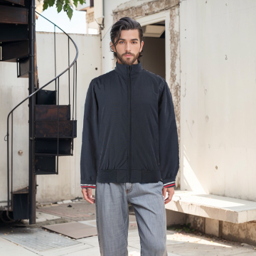 ZD Men's navy bomber work Jacket