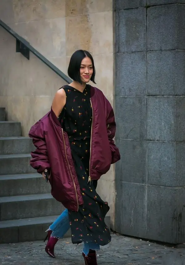 Tips on how to wear popular flight jackets，Are you afraid of not turning back if you learn to wear them like this