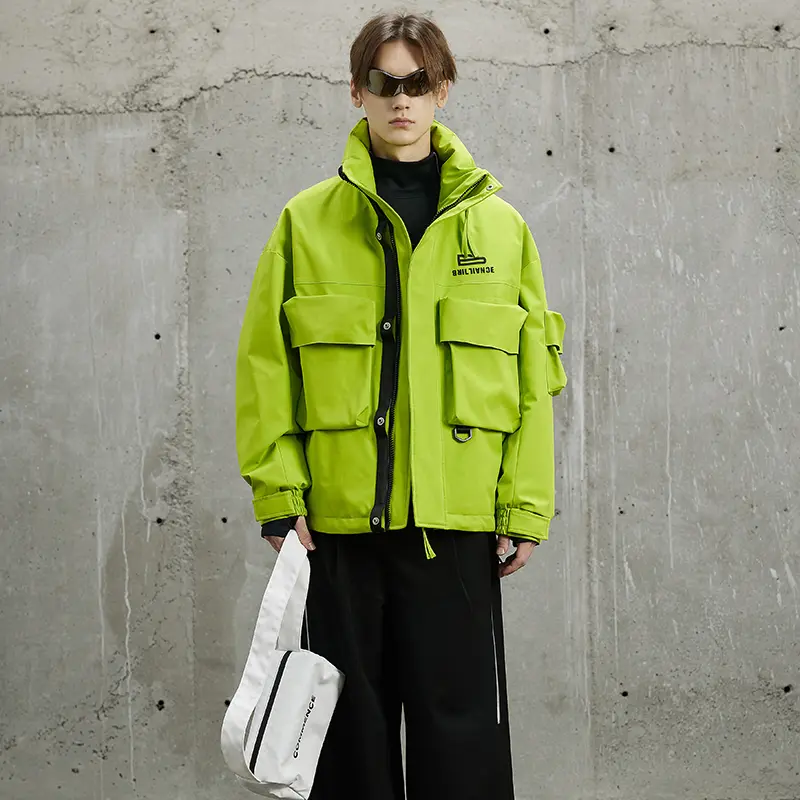 ZD winter outdoor waterproof down jacket for men