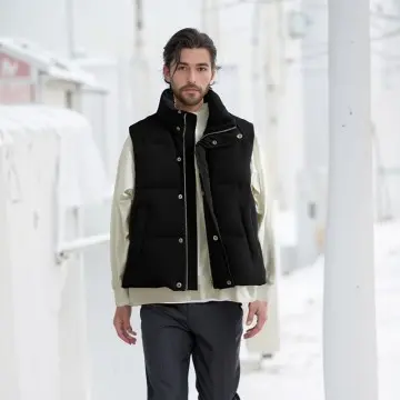 ZD Winter down Padded Gilets Mens Bubble Vest