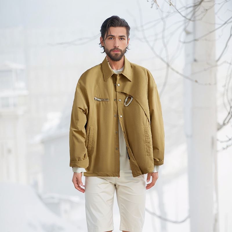 ZD unique design casual mens down jackets