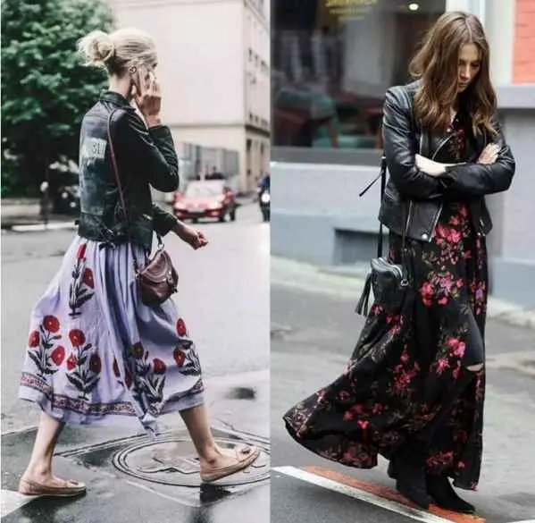 3 types of leather jacket combinations