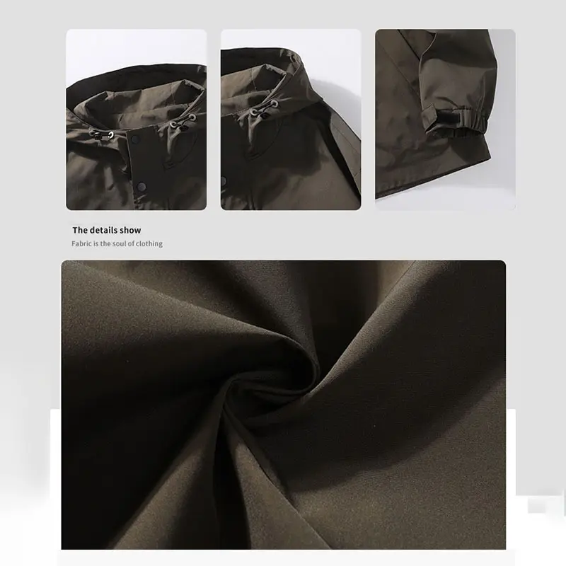 ZD hooded mens softshell outdoor jacket