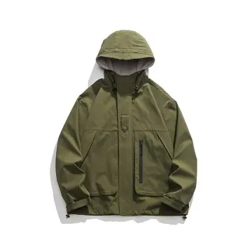 ZD hooded outdoor mens windbreaker jacket