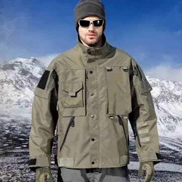 ZD multifunctional waterproof windproof men outdoor jacket