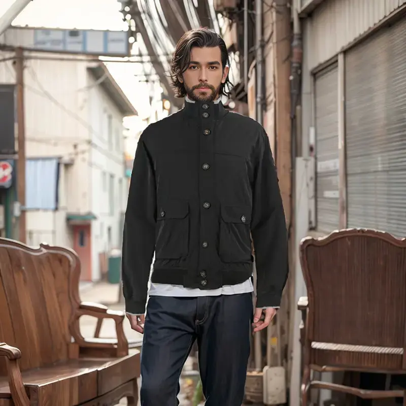 Spring men’s work jacket matching sharing