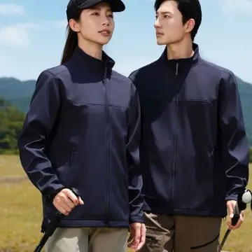 ZD printed logo custom soft shell jacket