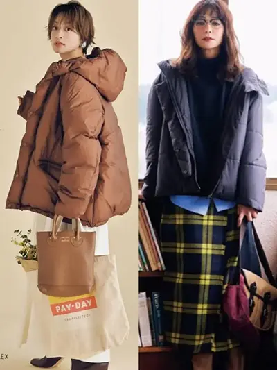 Down jacket can also look slim and fashionable, relying on these matching skills