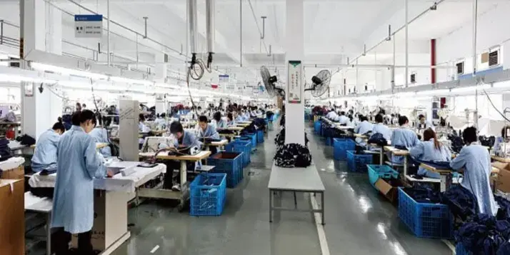 Three major bases for down jackets in China