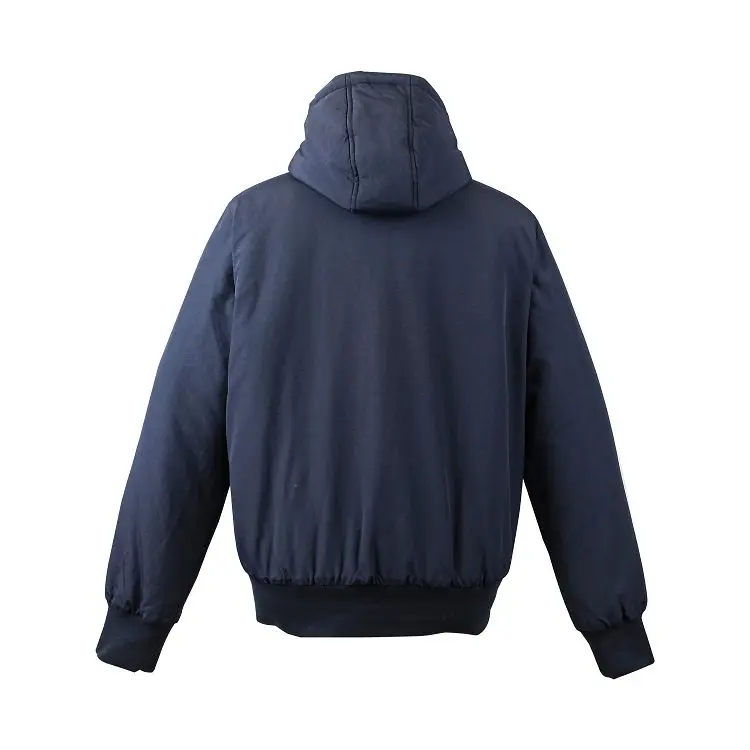 ZD Drawstring Hood Jacket for Men Winter Men Puffer Jackets