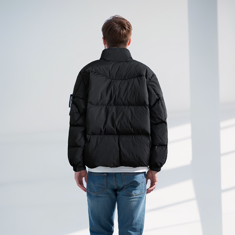 ZD soft shell mens puffer coat