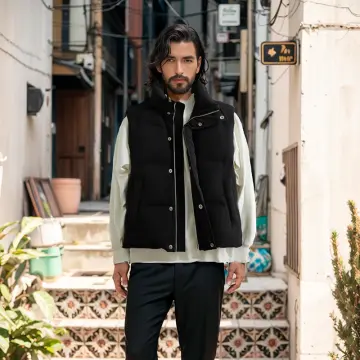 ZD embroidery back down jacket vest