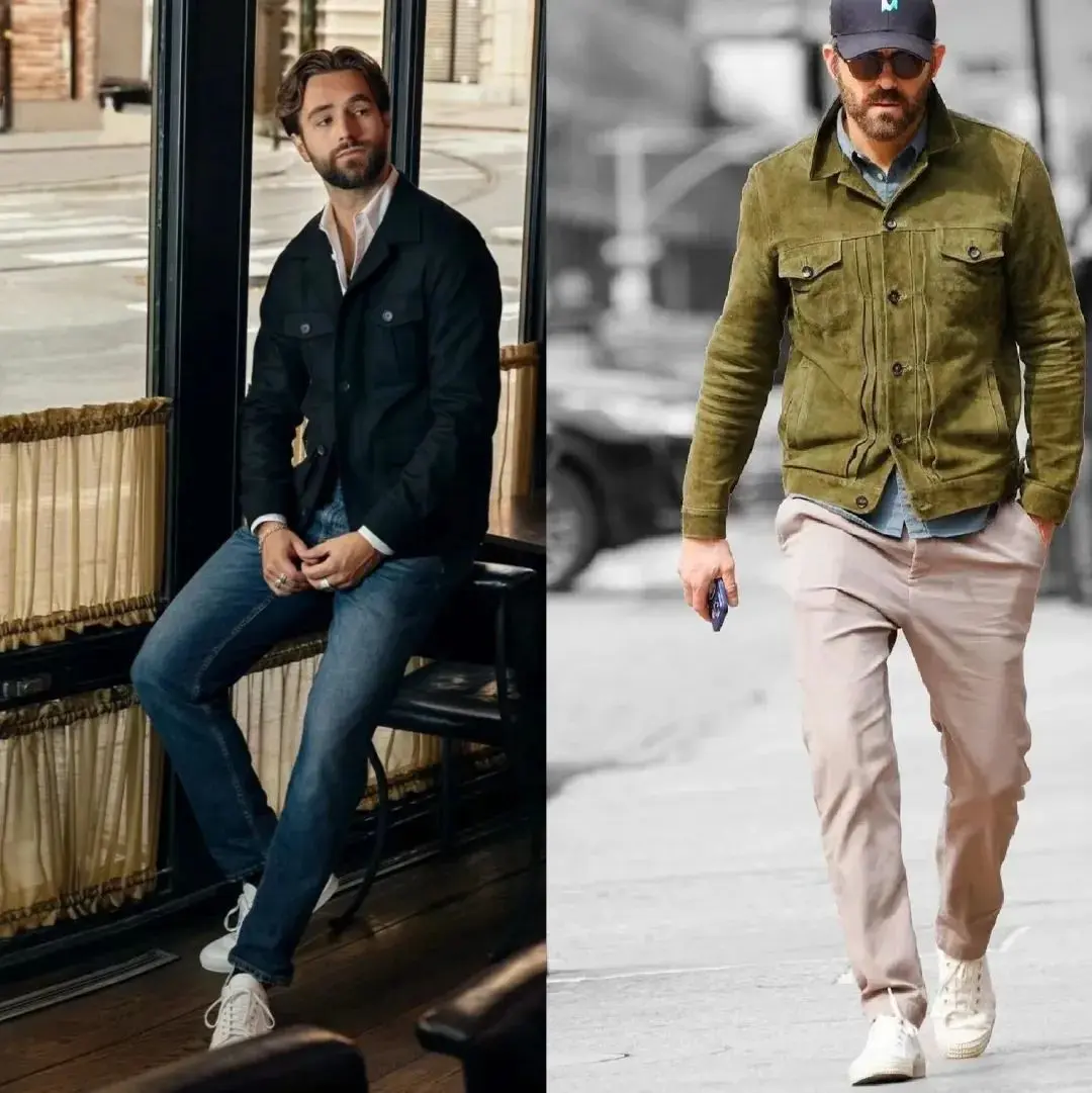 Spring and summer jackets for middle-aged men