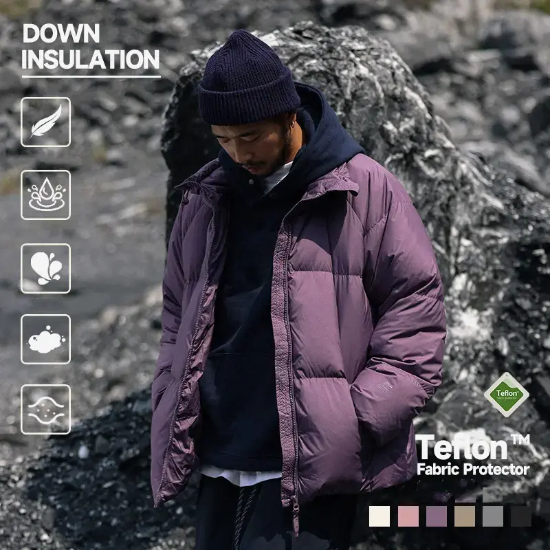 Get the down jacket "down" dry goods, you can do a good job in design