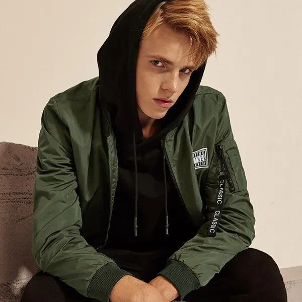 Handsome street style jacket, trendy for your autumn and winter