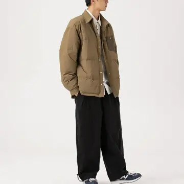 ZD turn down collar warm thin puffer jacket