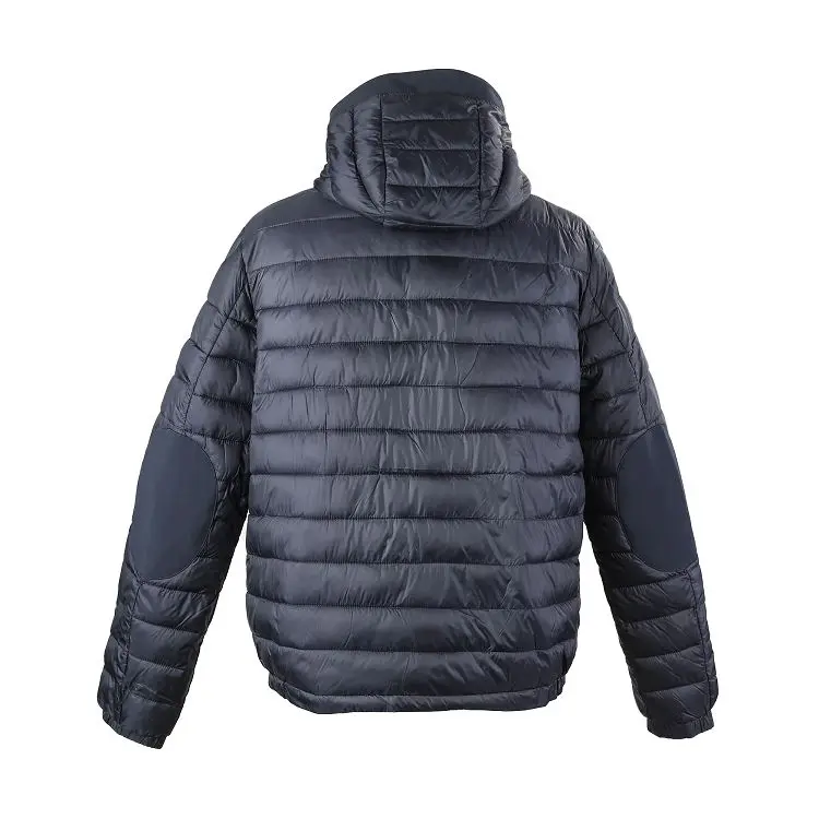 ZD adjustable zipper up men custom puffer jacket