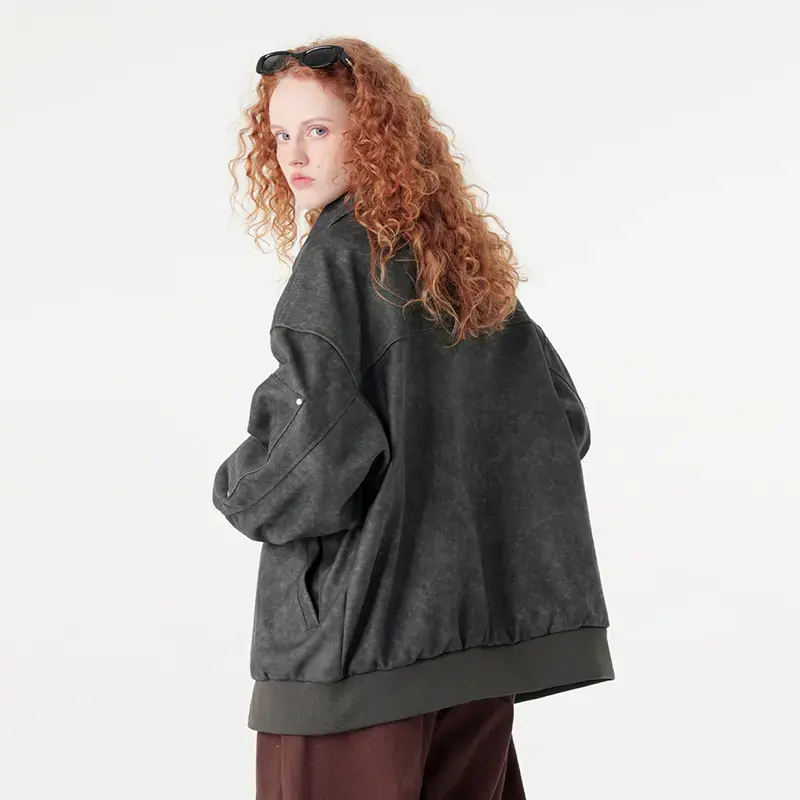  vintage mens black bomber jacket.jpg