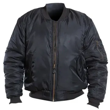 ZD nylon fabric cotton padding flight jacket mens