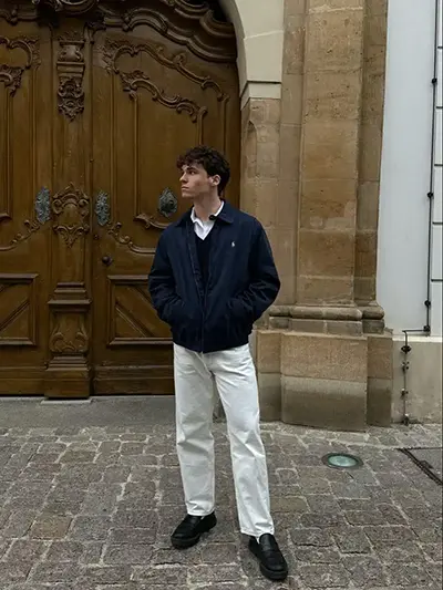 At the turn of spring and summer, a pure cotton thin jacket can help you resolve the embarrassment, and stylish men also wear it this way