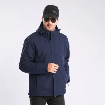 ZD hooded waterproof 3 in 1 jacket