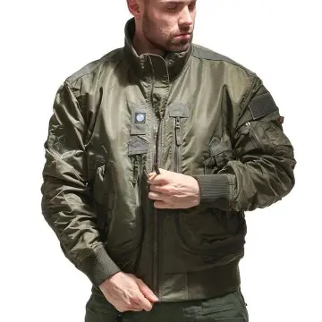 ZD stand collar camouflage pilot jacket