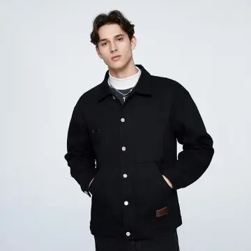 ZD 100% Cotton spring shirt jacket men