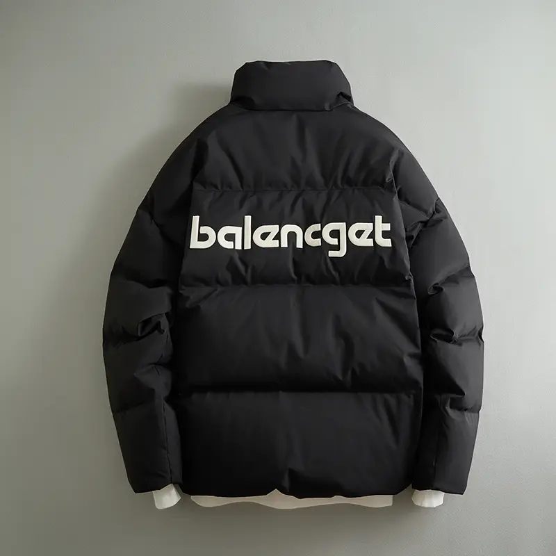 ZD custom embroidery puffer down jacket men