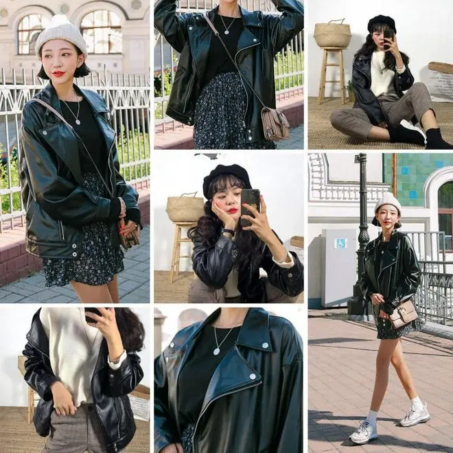 7 new ways to wear a black leather jacket