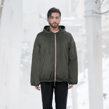 ZD camo print reversible men windbreaker jacket