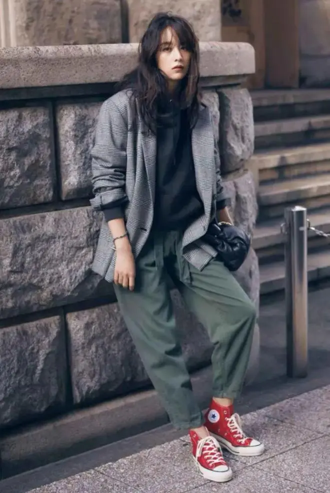 Office workers wear suit jackets in spring, these 6 sets are all attractive!