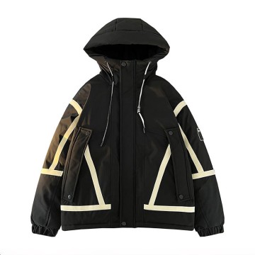 ZD high quality hooded down jacket men